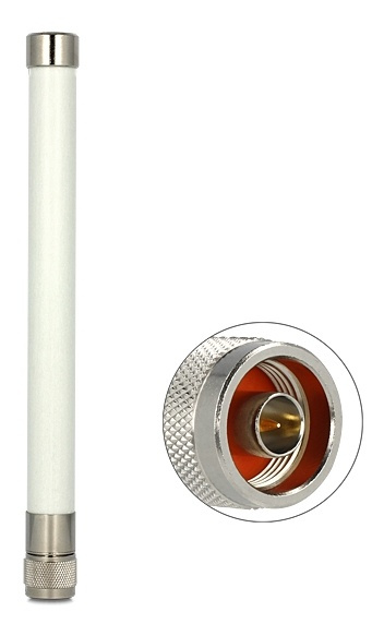 DeLOCK WLAN antenna, N male, 4.5-7.0 dBi, 802.11a/b/g/n/ac, white in de groep HOME ELECTRONICS / Audio & Beeld / TV & Accessoires / Antennes & Accessoires bij TP E-commerce Nordic AB (38-61536)