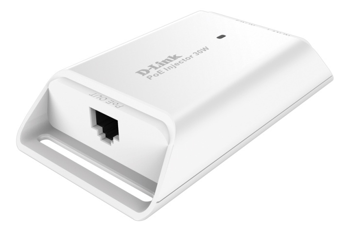 D-LINK PoE Gigabit injector for PoE/PoE+, 10/100/1000Mbps, 32W, white in de groep COMPUTERS & RANDAPPARATUUR / Netwerk / PoE bij TP E-commerce Nordic AB (38-61981)