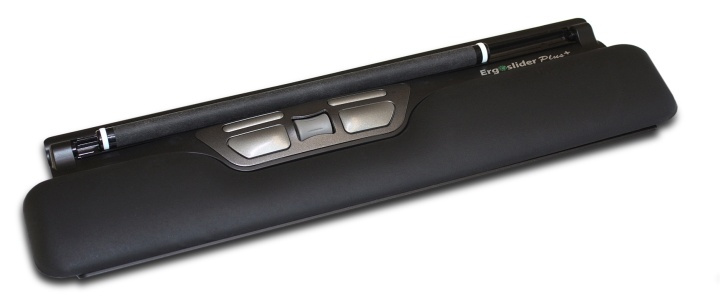 Ergoslider Plus+, ingebouwde muis 5 knoppen+scroll, 800 DPI, USB, Zwart in de groep COMPUTERS & RANDAPPARATUUR / Muizen en toetsenborden / Polssteun bij TP E-commerce Nordic AB (38-62037)