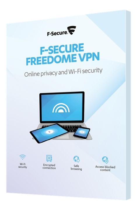F-Secure Freedome VPN, (1 year, 3 devices), Unlimited data, no registr in de groep COMPUTERS & RANDAPPARATUUR / Computeraccessoires / Barcodelezers bij TP E-commerce Nordic AB (38-62073)