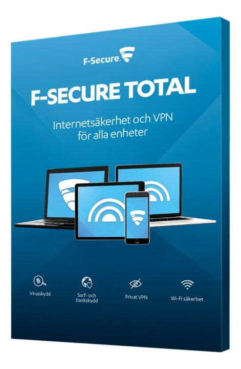 F-Secure TOTAL (SAFE+Freedome VPN) 1år 10 enh Full in de groep COMPUTERS & RANDAPPARATUUR / Computeraccessoires / Barcodelezers bij TP E-commerce Nordic AB (38-62079)