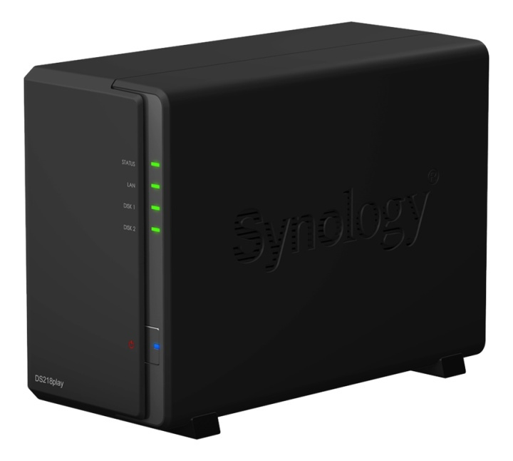 Synology DiskStation DS218play in de groep COMPUTERS & RANDAPPARATUUR / Netwerk / NAS-units bij TP E-commerce Nordic AB (38-62433)