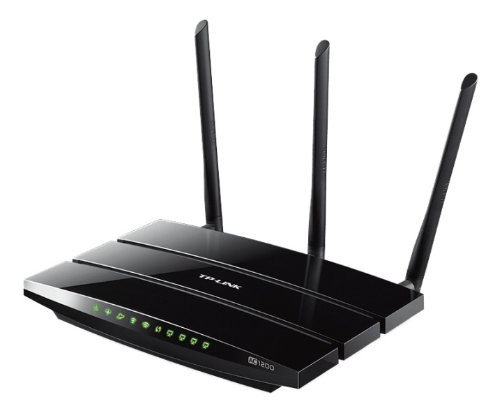 TP-Link AC1200 wireless VDSL/ADSL modem router, 5GHz 867Mbps, black in de groep COMPUTERS & RANDAPPARATUUR / Netwerk / Routers bij TP E-commerce Nordic AB (38-62498)