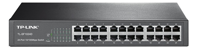 TP-Link TL-SF1024D in de groep COMPUTERS & RANDAPPARATUUR / Netwerk / Schakelaars bij TP E-commerce Nordic AB (38-62532)