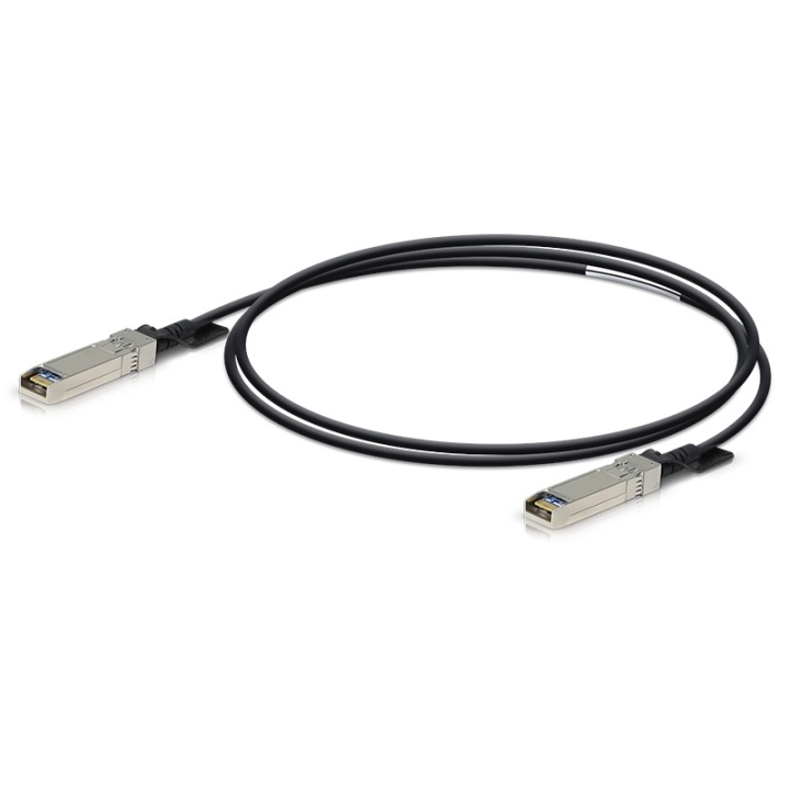 Ubiquiti UniFi SFP+ Cable, 3m, DAC, 10Gbps, black in de groep COMPUTERS & RANDAPPARATUUR / Computerkabels / Netwerkkabels / Glasvezelbekabeling bij TP E-commerce Nordic AB (38-62585)