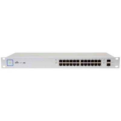 Ubiquiti UniFiSwitch 24-port Switch, Gigabit Ethernet, SFP, white in de groep COMPUTERS & RANDAPPARATUUR / Netwerk / Schakelaars / 10/100/1000Mbps bij TP E-commerce Nordic AB (38-62588)