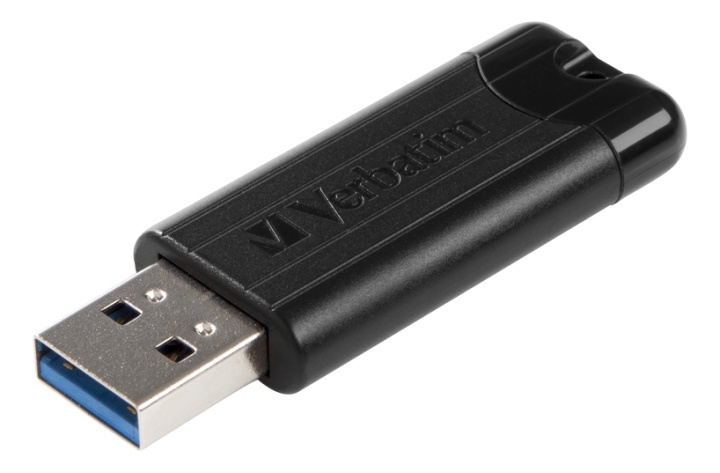 Verbatm PinStripe 64GB USB 3.0 Drive in de groep HOME ELECTRONICS / Opslagmedia / USB-geheugen / USB 3.0 bij TP E-commerce Nordic AB (38-62608)