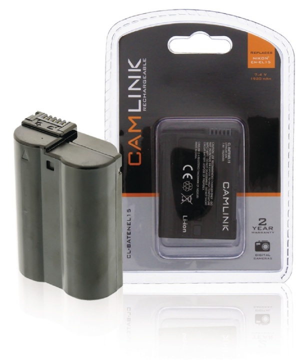 Camlink Oplaadbare Lithium-Ion Camera Accu 7.2 V 1920 mAh in de groep HOME ELECTRONICS / Foto & Video / Camerabatterijen bij TP E-commerce Nordic AB (38-62851)