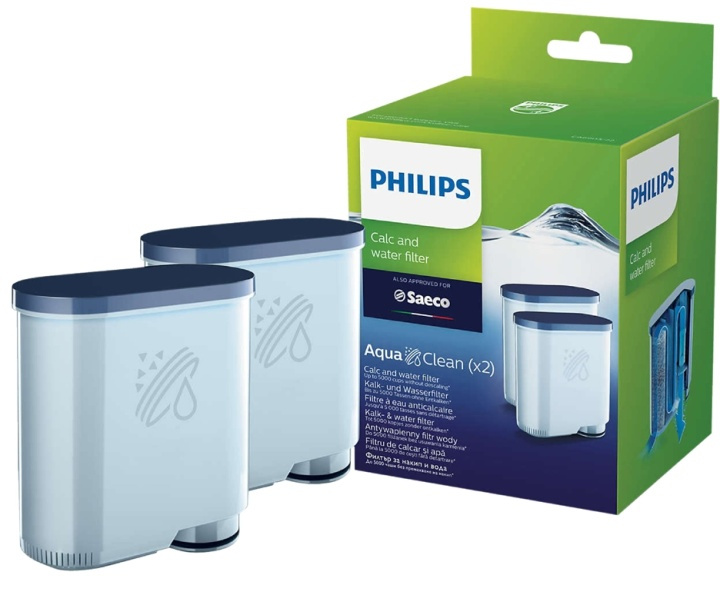 Philips CA6903/22 Kalk- en waterfilter Saeco Espressomachine 2 stuks in de groep HUISHOUDEN & TUIN / Huishoudelijke apparaten / Koffiezetapparaten en accessoires / Filters & Accessoires bij TP E-commerce Nordic AB (38-63497)