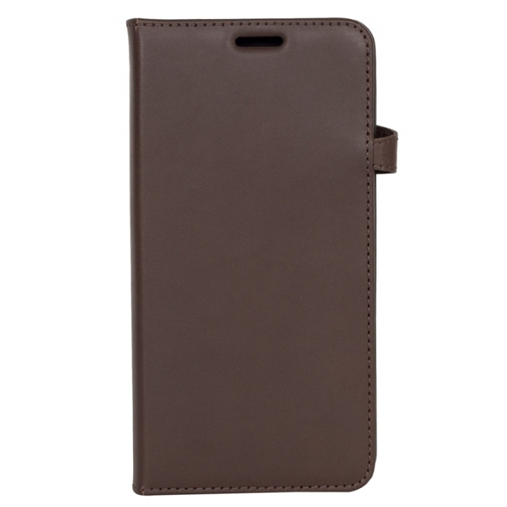 BUFFALO Wallet Leather Brown 3 Cardpockets Samsung Galaxy S9 Plus in de groep SMARTPHONE & TABLETS / Mobielbescherming / Samsung bij TP E-commerce Nordic AB (38-64178)