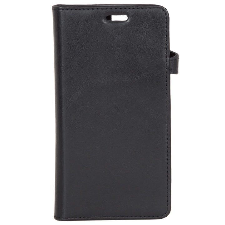 BUFFALO Wallet Leather Black 3 Cardpockets Huawei Honor 8 in de groep SMARTPHONE & TABLETS / Mobielbescherming / Huawei/Honor bij TP E-commerce Nordic AB (38-64183)