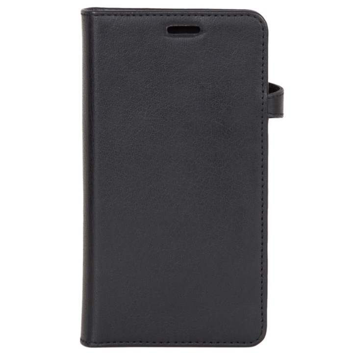 BUFFALO Wallet Leather Black 3 Cardpockets Huawei Honor 8 Lite in de groep SMARTPHONE & TABLETS / Mobielbescherming / Huawei bij TP E-commerce Nordic AB (38-64184)