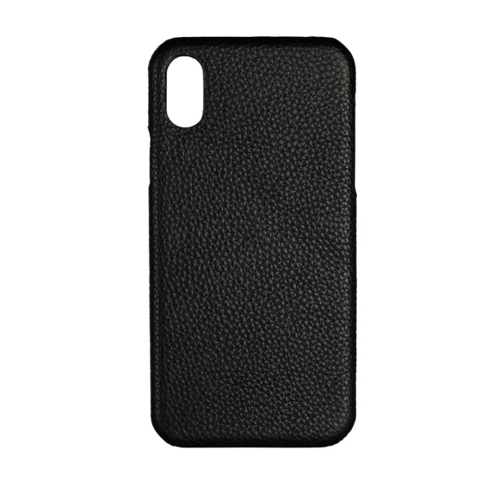 ONSALA COLLECTION Cover Leather Black iPhone X/XS in de groep SMARTPHONE & TABLETS / Mobielbescherming / Apple / iPhone X/XS / Hoesjes bij TP E-commerce Nordic AB (38-64327)