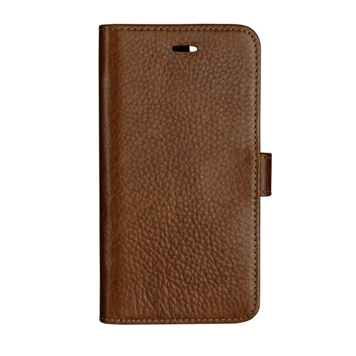 ONSALA COLLECTION Wallet Leather Brown iPhone 6/7/8/SE2020 in de groep SMARTPHONE & TABLETS / Mobielbescherming / Apple / iPhone 6/6S / Wallet Case bij TP E-commerce Nordic AB (38-64333)