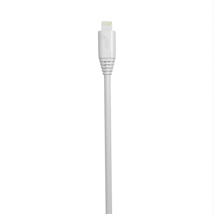 GEAR USB Cable Lightning 1.0m White MFI in de groep SMARTPHONE & TABLETS / Opladers & Kabels / Kabels / Kabels Lightning bij TP E-commerce Nordic AB (38-64354)