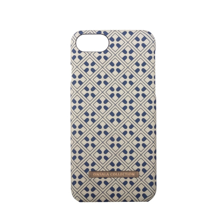 ONSALA COLLECTION Mobile Cover Soft Blue Marocco iPhone 6/7/8/SE in de groep SMARTPHONE & TABLETS / Mobielbescherming / Apple / iPhone 6/6S / Hoesjes bij TP E-commerce Nordic AB (38-64368)