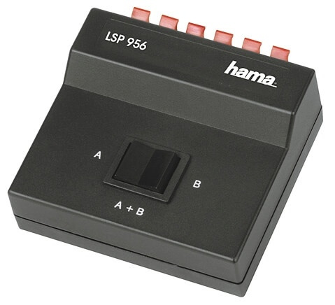 HAMA Högtalar Switcher LSP956 in de groep HOME ELECTRONICS / Audio & Beeld / Luidsprekers & accessoires / Accessoires bij TP E-commerce Nordic AB (38-64526)