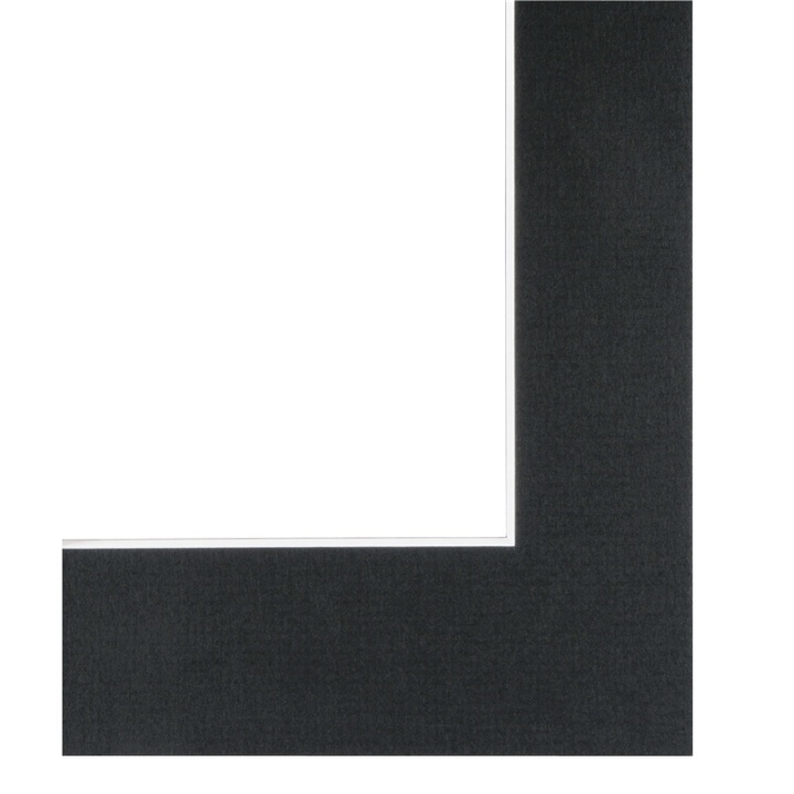 Premium Passepartout, Smooth Black, 30 x 45 cm in de groep HUISHOUDEN & TUIN / Interieur / Fotolijsten bij TP E-commerce Nordic AB (38-64670)