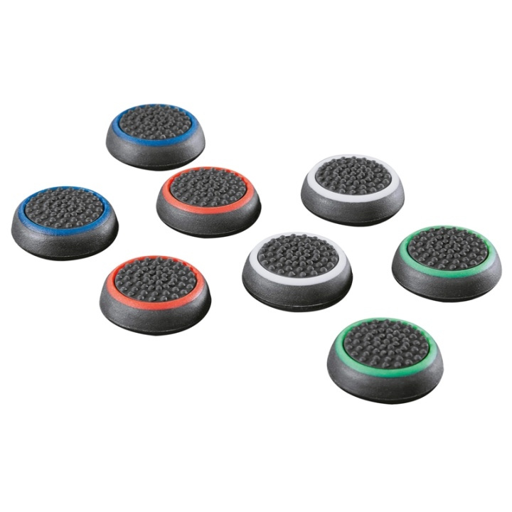 HAMA Control Sticks Set 8in1 Colors for Handcontrol PS4/PS5 in de groep HOME ELECTRONICS / Spelconsoles en accessoires / Sony PlayStation 4 / Accessoires bij TP E-commerce Nordic AB (38-64677)
