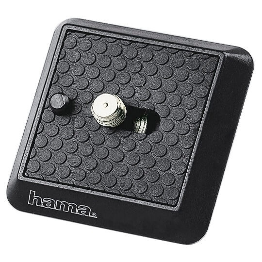 HAMA Quick Release Plate Click II, Photo/Video in de groep HOME ELECTRONICS / Foto & Video / Fotoapparatuur / Overige bij TP E-commerce Nordic AB (38-64760)