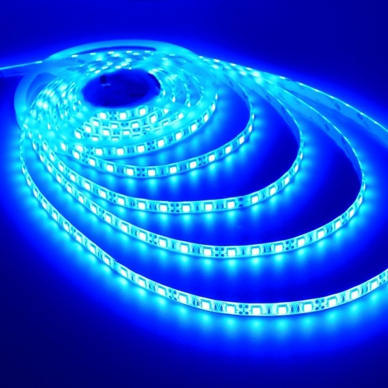 SMD LED-strip, Blauw (90cm) in de groep AUTO / Autoverlichting / Diodelampen / DRL-waarschuwingslampje bij TP E-commerce Nordic AB (38-6478)