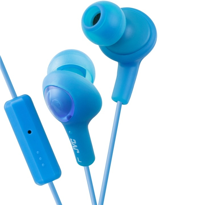 JVC Headphone FR6 Gumy Plus Mic Blue in de groep HOME ELECTRONICS / Audio & Beeld / Koptelefoon & Accessoires / Koptelefoon bij TP E-commerce Nordic AB (38-64873)