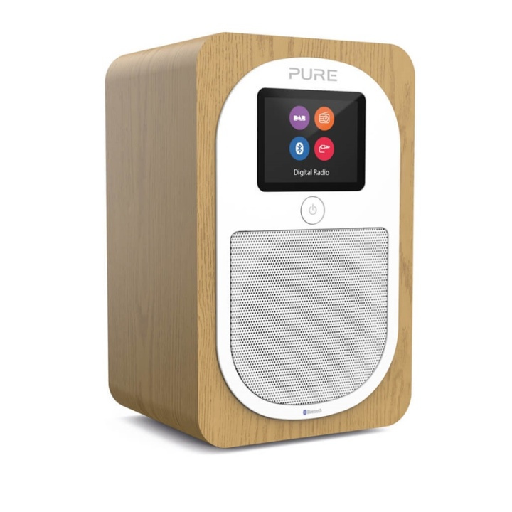 PURE FM/DAB/DAB+ Evoke H3, Oak in de groep HOME ELECTRONICS / Audio & Beeld / Luidsprekers & accessoires / Bluetooth-luidsprekers / Draagbare luidsprekers bij TP E-commerce Nordic AB (38-65170)