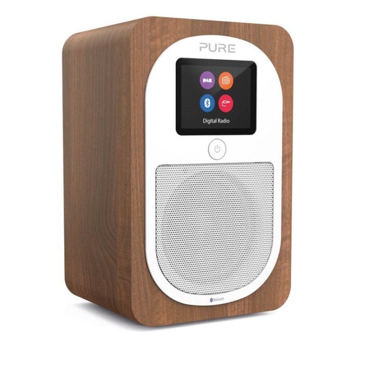 PURE FM/DAB/DAB+ Evoke H3, Walnut in de groep HOME ELECTRONICS / Audio & Beeld / Luidsprekers & accessoires / Bluetooth-luidsprekers / Draagbare luidsprekers bij TP E-commerce Nordic AB (38-65171)