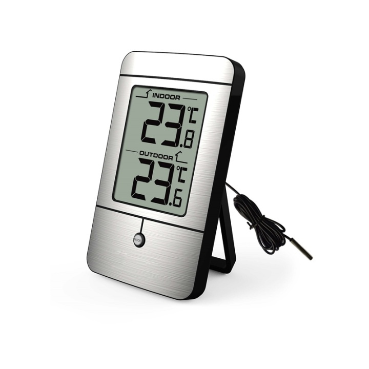 Termometerfabriken Digitale binnen- en buitenthermometer in de groep Promoties / It\'s our birthday! / Tools & Home Improvement bij TP E-commerce Nordic AB (38-65593)