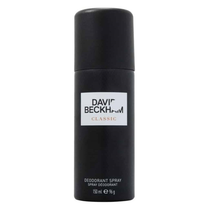 David Beckham Classic Deo Spray 150ml in de groep BEAUTY & HEALTH / Geuren & Parfum / Deodorant / Deodorant voor vrouwen bij TP E-commerce Nordic AB (38-65864)
