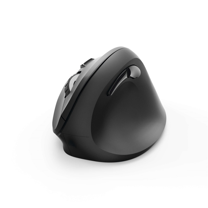 HAMA Mouse EMW-500 Ergonomic Wireless Vertical Black in de groep COMPUTERS & RANDAPPARATUUR / Muizen en toetsenborden / Muizen / Draadloos bij TP E-commerce Nordic AB (38-65973)