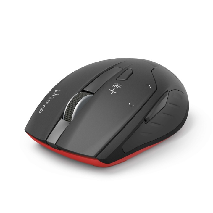 HAMA Mouse Milano Compact Wireless Black in de groep COMPUTERS & RANDAPPARATUUR / Muizen en toetsenborden / Muizen / Draadloos bij TP E-commerce Nordic AB (38-65974)