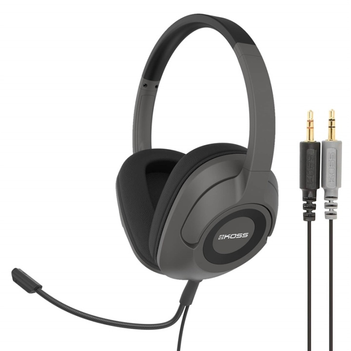 KOSS Headset SB42 Over-Ear Mic Remote Svart in de groep COMPUTERS & RANDAPPARATUUR / GAMING / Koptelefoon bij TP E-commerce Nordic AB (38-66022)