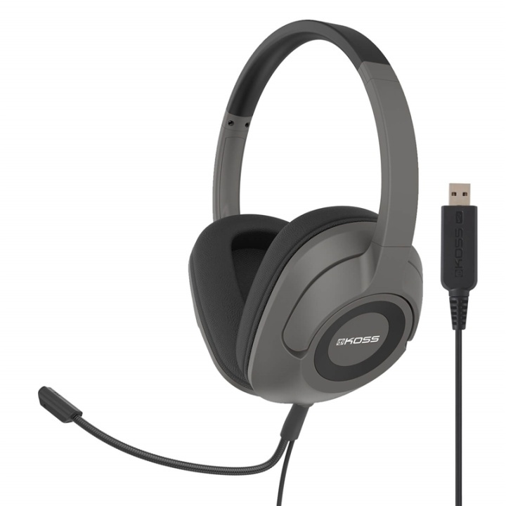 KOSS Headset SB42 USB Over-Ear Mic Remote Svart in de groep COMPUTERS & RANDAPPARATUUR / GAMING / Koptelefoon bij TP E-commerce Nordic AB (38-66023)