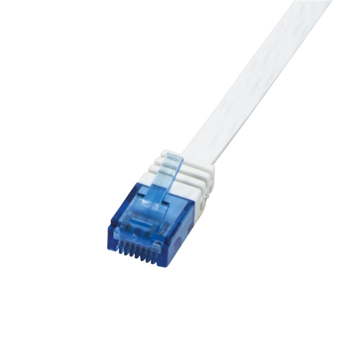 LogiLink Patchkabel Flat Cat6A UTP 15m in de groep COMPUTERS & RANDAPPARATUUR / Computerkabels / Netwerkkabels / Cat6 bij TP E-commerce Nordic AB (38-66579)