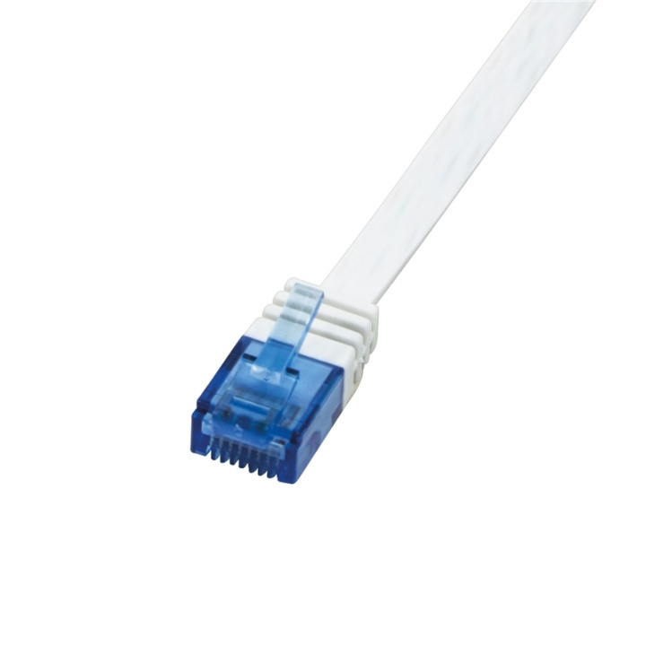 LogiLink Patchkabel Flat Cat6 U/UTP 5m in de groep COMPUTERS & RANDAPPARATUUR / Computerkabels / Netwerkkabels / Cat6 bij TP E-commerce Nordic AB (38-66582)