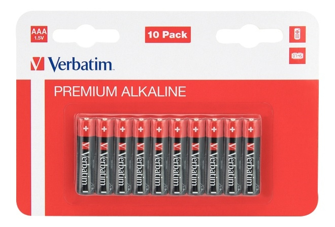 Alkaline batterij AAA 10 Pack / LR03 in de groep HOME ELECTRONICS / Batterijen & Opladers / Batterijen / AAA bij TP E-commerce Nordic AB (38-67018)