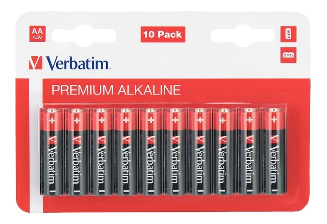 Alkaline Battery AA 10 Pack / LR6 in de groep HOME ELECTRONICS / Batterijen & Opladers / Batterijen / Batterijen voor hoortoestellen bij TP E-commerce Nordic AB (38-67019)