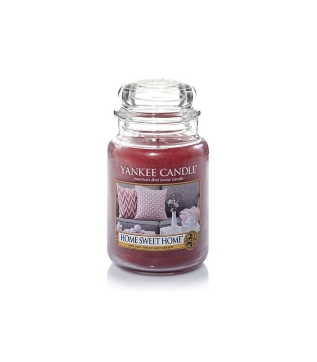 Yankee Candle Classic Large Jar Home Sweet Home Candle 623g in de groep BEAUTY & HEALTH / Geuren & Parfum / Overige geuren / Geurkaarsen bij TP E-commerce Nordic AB (38-67636)