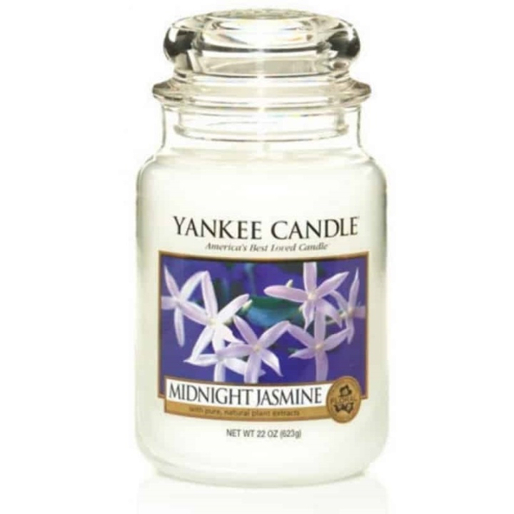 Yankee Candle Classic Large Jar Midnight Jasmine Candle 623g in de groep BEAUTY & HEALTH / Geuren & Parfum / Overige geuren / Geurkaarsen bij TP E-commerce Nordic AB (38-67641)