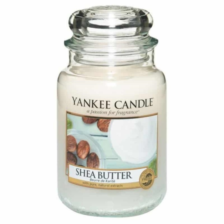 Yankee Candle Classic Large Jar Shea Butter Candle 623g in de groep BEAUTY & HEALTH / Geuren & Parfum / Overige geuren / Geurkaarsen bij TP E-commerce Nordic AB (38-67648)