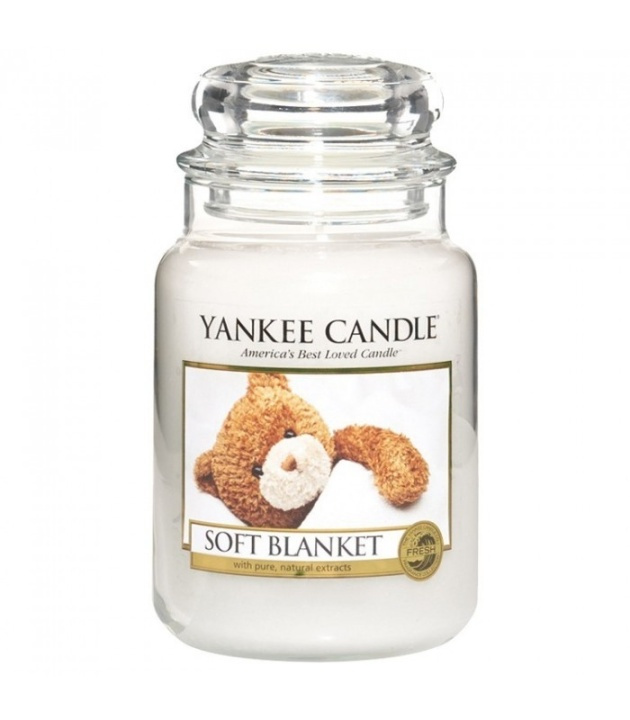 Yankee Candle Classic Large Jar Soft Blanket Candle 623g in de groep BEAUTY & HEALTH / Geuren & Parfum / Overige geuren / Geurkaarsen bij TP E-commerce Nordic AB (38-67650)