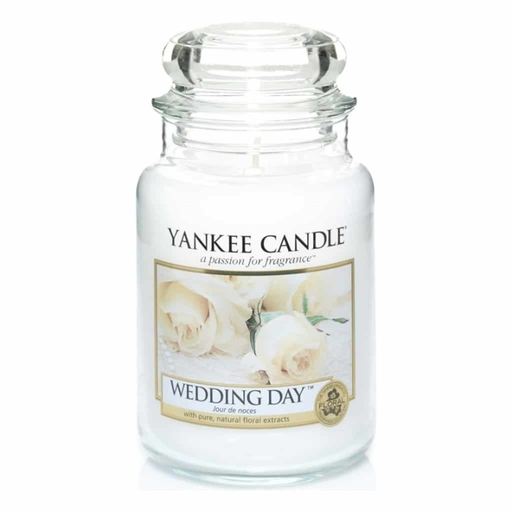 Yankee Candle Classic Large Jar Wedding Day Candle 623g in de groep BEAUTY & HEALTH / Geuren & Parfum / Overige geuren / Geurkaarsen bij TP E-commerce Nordic AB (38-67655)