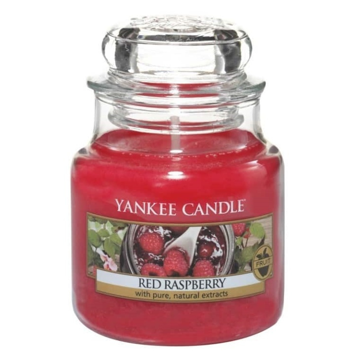 Yankee Candle Classic Small Jar Red Raspberry Candle 104g in de groep BEAUTY & HEALTH / Geuren & Parfum / Overige geuren / Geurkaarsen bij TP E-commerce Nordic AB (38-67695)