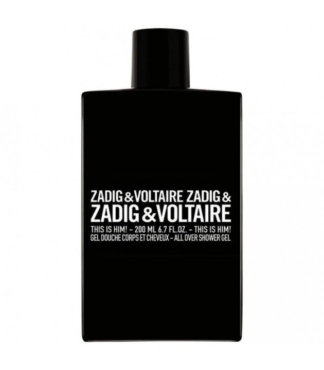 Zadig & Voltaire This is Him Shower Gel 200ml in de groep BEAUTY & HEALTH / Huidsverzorging / Lichaamsverzorging / Bad- en douchegels bij TP E-commerce Nordic AB (38-67801)