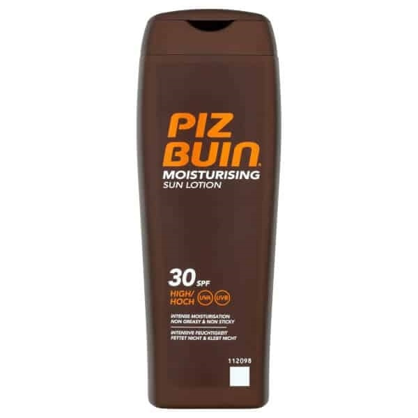 Piz Buin Moisturising Sun Lotion SPF 30 200ml in de groep BEAUTY & HEALTH / Huidsverzorging / Zonnebank / Zonnebescherming bij TP E-commerce Nordic AB (38-67880)