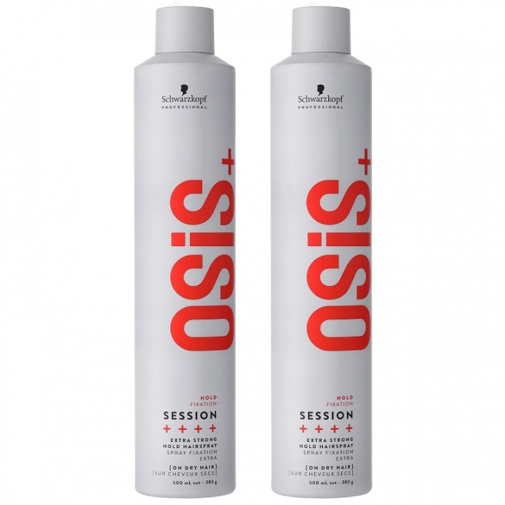 2-pack Schwarzkopf Osis Session 500ml in de groep BEAUTY & HEALTH / Haar & Styling / Hair styling / Haarlak bij TP E-commerce Nordic AB (38-67949)