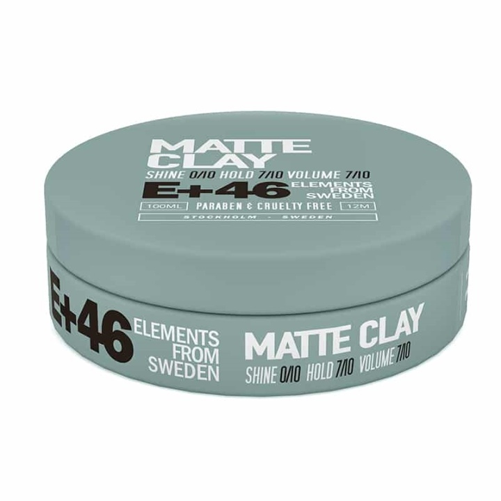 2-pack E+46 Matte Clay 100ml in de groep BEAUTY & HEALTH / Haar & Styling / Hair styling / Haarwax bij TP E-commerce Nordic AB (38-67972)