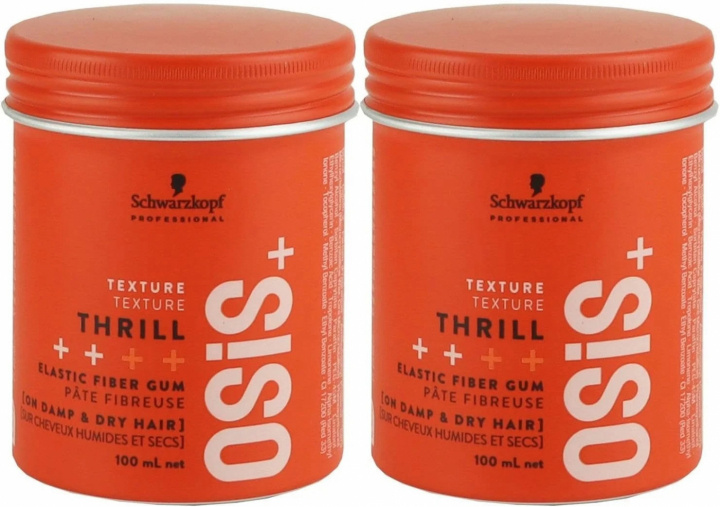 2-pack Schwarzkopf Osis Thrill 100ml in de groep BEAUTY & HEALTH / Haar & Styling / Hair styling / Haarwax bij TP E-commerce Nordic AB (38-67992)