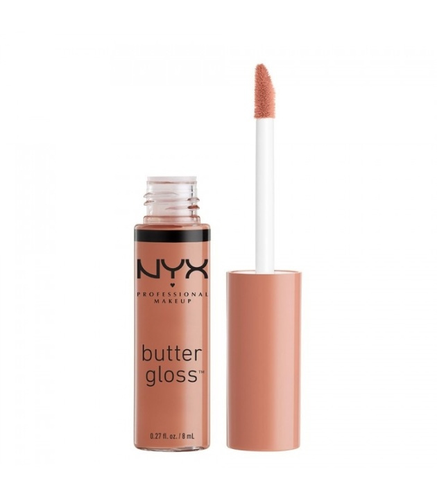 NYX PROF. MAKEUP Butter Gloss - 14 Madeleine in de groep BEAUTY & HEALTH / Makeup / Lippen / Lipp gloss bij TP E-commerce Nordic AB (38-68343)